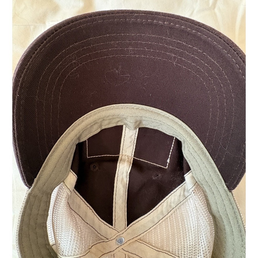 Champion University of Wyoming Cowboys Trucker Hat Brown Snapback Elevation 7220 - Picture 7 of 8